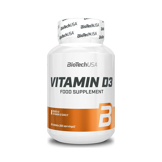 Biotech USA Vitamin D3 2000iu 60 ταμπλέτες