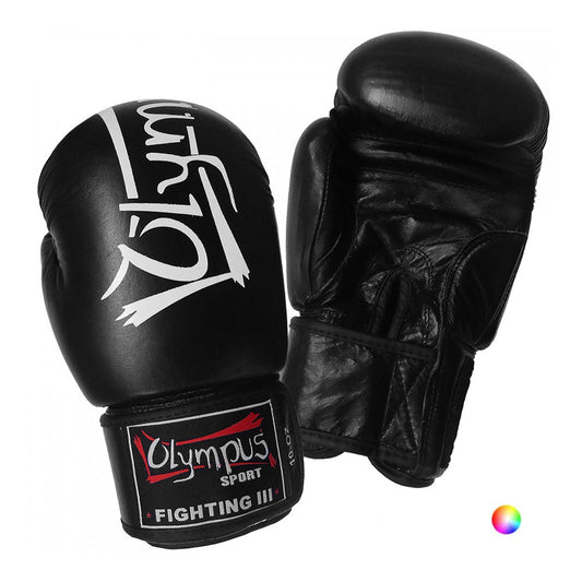 Olympus Fighting III Leather Boxing Gloves